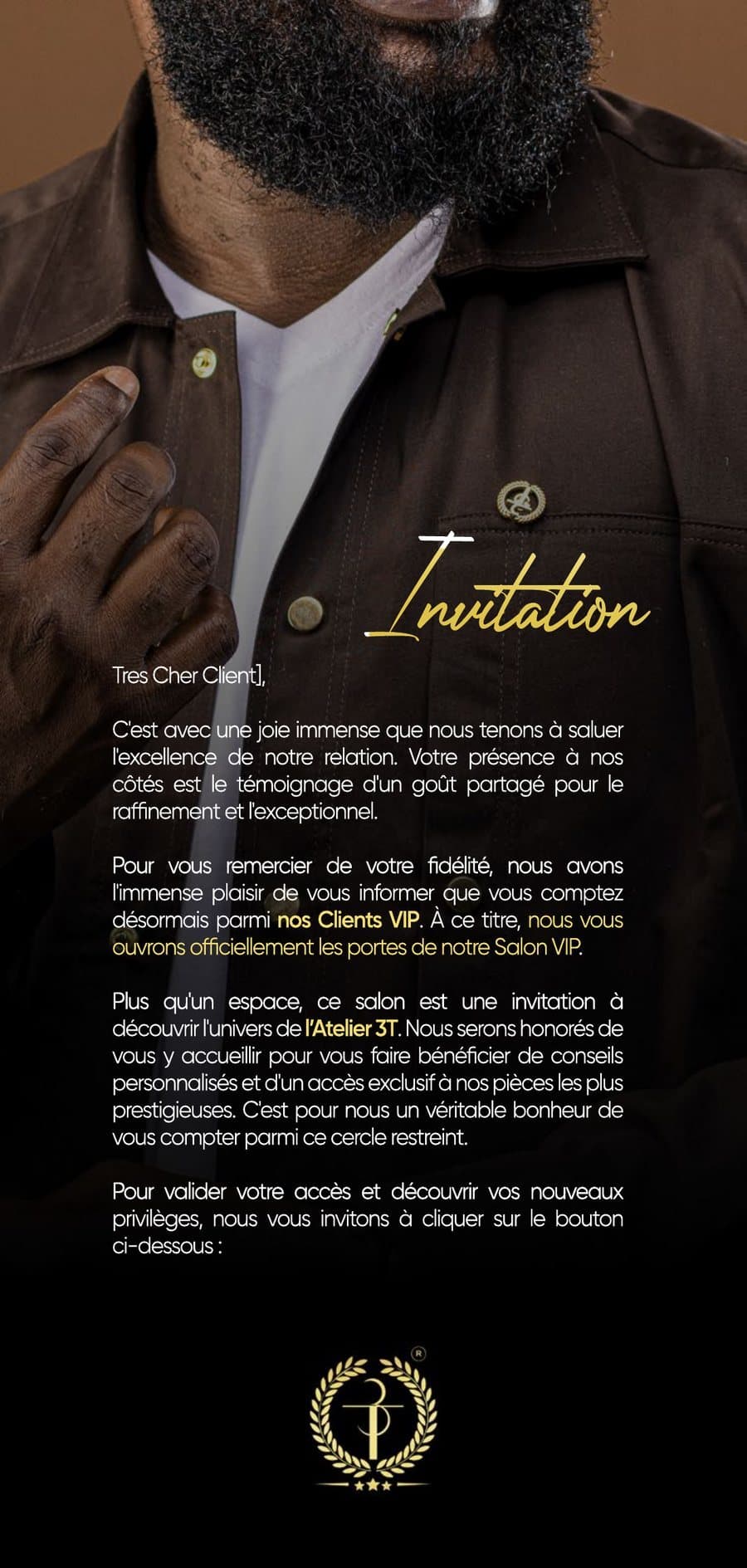 Invitation Client VIP